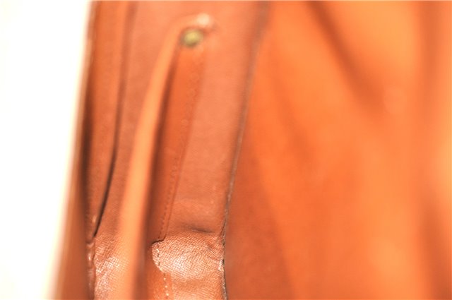 Authentic Louis Vuitton Monogram Cartouchiere GM M51252 Shoulder Bag Junk J5851