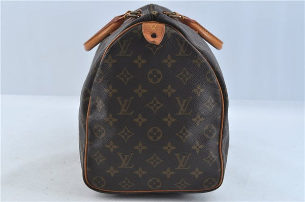 Authentic Louis Vuitton Monogram Speedy 40 Hand Boston Bag M41522 LV J5852