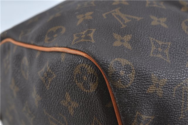 Authentic Louis Vuitton Monogram Speedy 40 Hand Boston Bag M41522 LV J5852