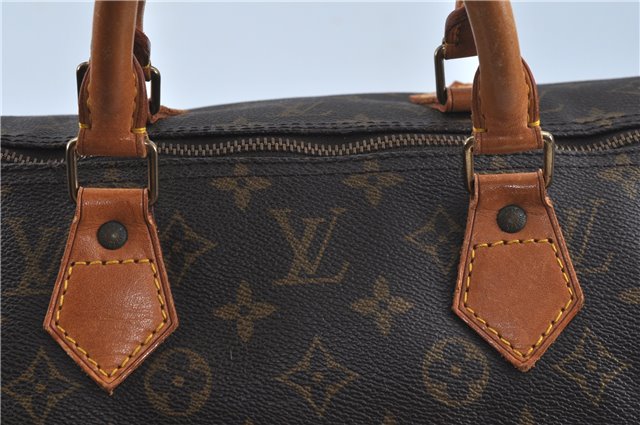 Authentic Louis Vuitton Monogram Speedy 40 Hand Boston Bag M41522 LV J5852