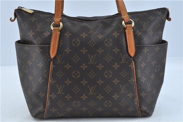 Auth Louis Vuitton Monogram Totally MM Shoulder Tote Bag M41015 LV Junk J5854
