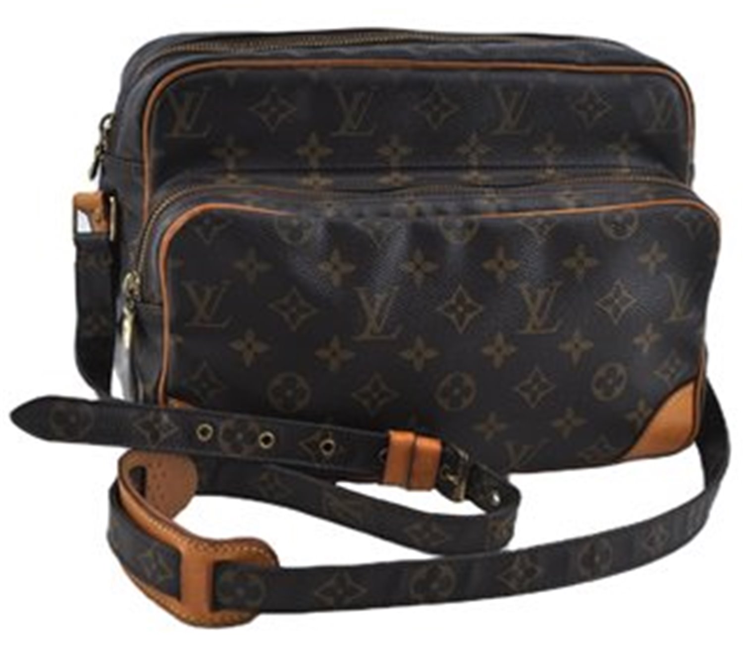 Authentic Louis Vuitton Monogram Nile Shoulder Cross Body Bag M45244 LV J5855