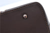 Authentic BURBERRY Vintage Leather Shoulder Hand Bag Purse Brown J5867