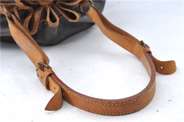 Authentic Louis Vuitton Monogram Noe Shoulder Drawstring Bag M42224 LV J5876