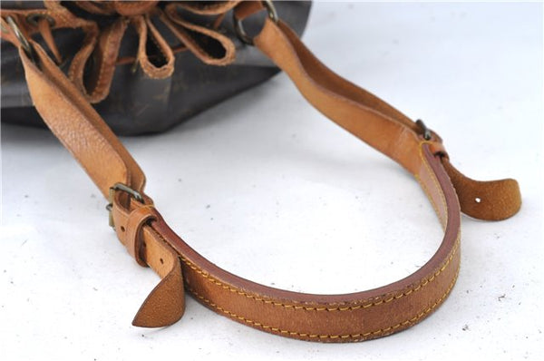 Authentic Louis Vuitton Monogram Noe Shoulder Drawstring Bag M42224 LV J5876
