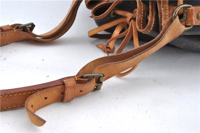 Authentic Louis Vuitton Monogram Noe Shoulder Drawstring Bag M42224 LV J5876