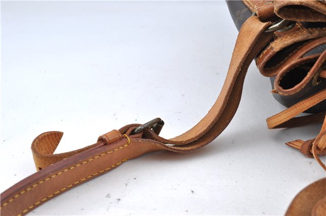 Authentic Louis Vuitton Monogram Noe Shoulder Drawstring Bag M42224 LV J5876