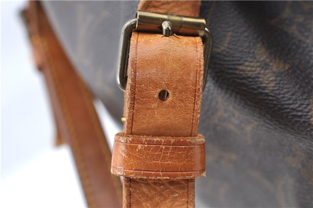 Authentic Louis Vuitton Monogram Noe Shoulder Drawstring Bag M42224 LV J5876