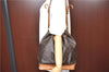 Authentic Louis Vuitton Monogram Noe Shoulder Drawstring Bag M42224 LV J5876