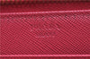 Authentic PRADA Leather Long Wallet Purse Pink J5927