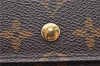 Authentic Louis Vuitton Monogram Portefeuille International M61217 Wallet J5939