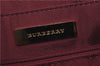 Authentic BURBERRY Vintage Nova Check Hand Bag Purse Canvas Leather Beige J5940