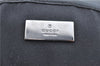 Authentic GUCCI Guccissima Nylon Leather Pouch Purse 162805 Black J5943