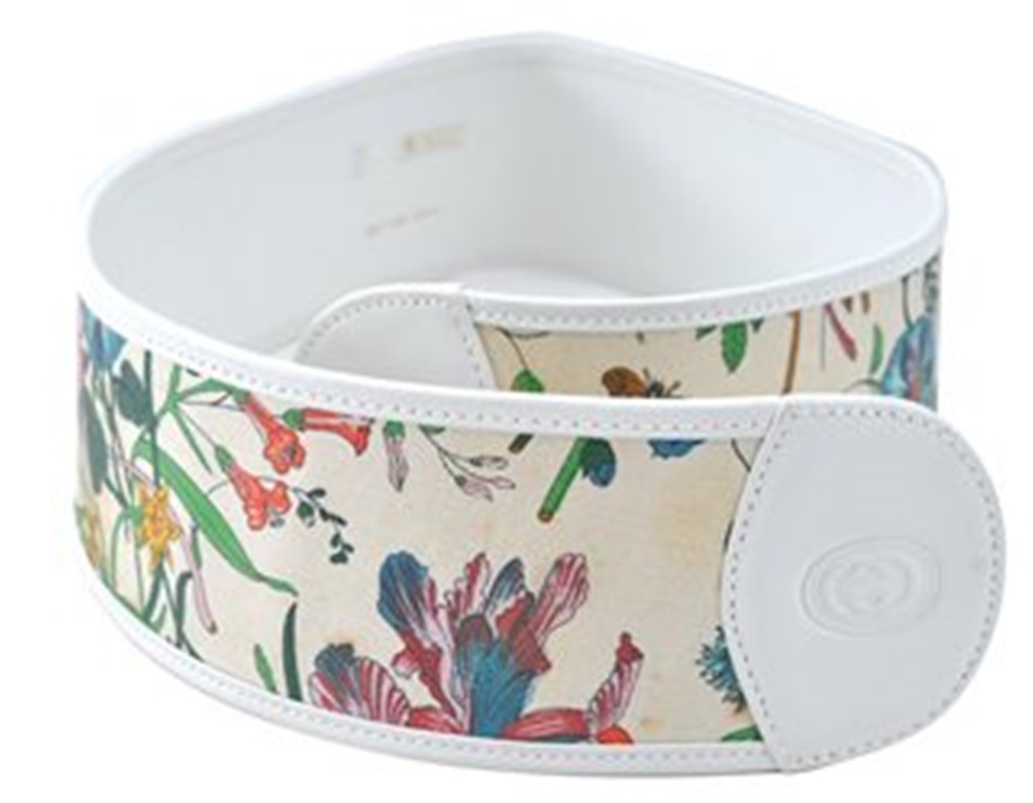 Authentic GUCCI Flora Belt Canvas Lether 70cm 28