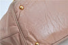 Authentic MIU MIU Leather 2Way Shoulder Cross Body Hand Bag Purse Pink J5946