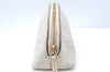 Authentic GUCCI Guccissima GG Leather Pouch Purse Pen Case 141811 Ivory J5955