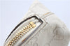 Authentic GUCCI Guccissima GG Leather Pouch Purse Pen Case 141811 Ivory J5955