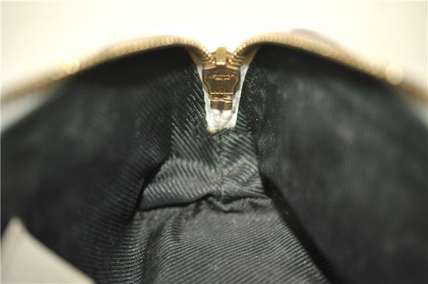 Authentic GUCCI Guccissima GG Leather Pouch Purse Pen Case 141811 Ivory J5955