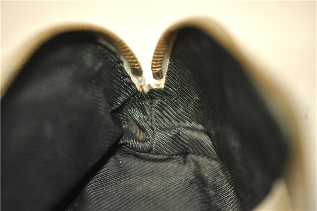 Authentic GUCCI Guccissima GG Leather Pouch Purse Pen Case 141811 Ivory J5955