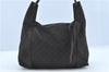 Authentic GUCCI Shoulder Hand Bag GG Canvas Leather 101292 Brown J5961