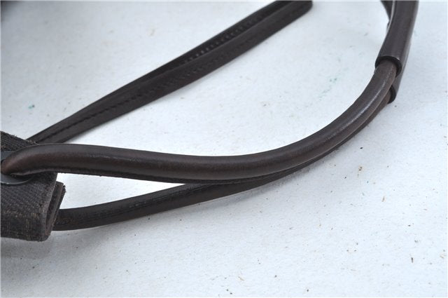 Authentic GUCCI Shoulder Hand Bag GG Canvas Leather 101292 Brown J5961