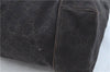 Authentic GUCCI Shoulder Hand Bag GG Canvas Leather 101292 Brown J5961