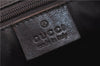 Authentic GUCCI Shoulder Hand Bag GG Canvas Leather 101292 Brown J5961