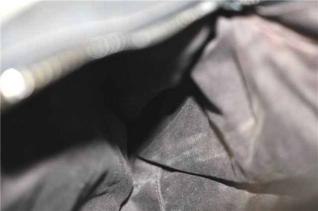 Authentic GUCCI Shoulder Hand Bag GG Canvas Leather 101292 Brown J5961