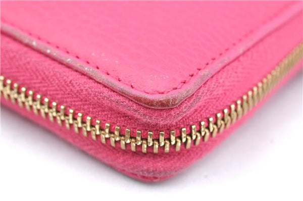 Authentic GUCCI Long Wallet Purse Leather 456117 Pink J5972