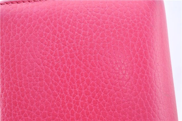 Authentic GUCCI Long Wallet Purse Leather 456117 Pink J5972