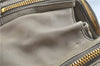 Authentic MIU MIU Leather 2Way Shoulder Cross Body Hand Bag Gray J5986