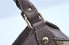 Authentic GUCCI Sukey Shoulder Hand Tote Bag GG Canvas Leather Brown J5989