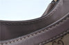 Authentic GUCCI Sukey Shoulder Hand Tote Bag GG Canvas Leather Brown J5989