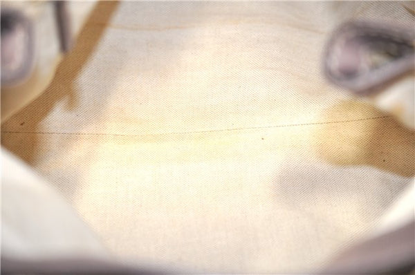 Authentic GUCCI Sukey Shoulder Hand Tote Bag GG Canvas Leather Brown J5989