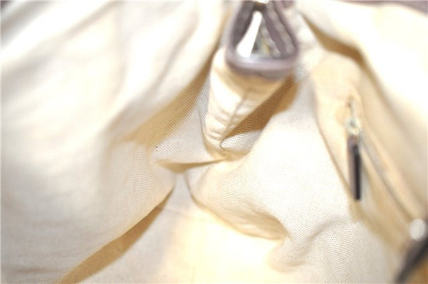 Authentic GUCCI Sukey Shoulder Hand Tote Bag GG Canvas Leather Brown J5989