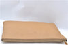 Authentic GUCCI Bamboo Clutch Hand Bag Leather 376858 Beige J5996