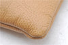 Authentic GUCCI Bamboo Clutch Hand Bag Leather 376858 Beige J5996