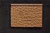 Authentic GUCCI Bamboo Clutch Hand Bag Leather 376858 Beige J5996