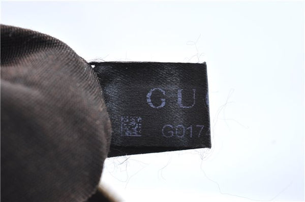 Authentic GUCCI Bamboo Clutch Hand Bag Leather 376858 Beige J5996