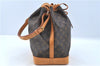 Authentic Louis Vuitton Monogram Noe Shoulder Drawstring Bag M42224 LV J5997
