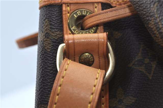 Authentic Louis Vuitton Monogram Noe Shoulder Drawstring Bag M42224 LV J5997
