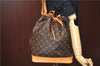 Authentic Louis Vuitton Monogram Noe Shoulder Drawstring Bag M42224 LV J5997