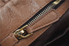 Authentic MIU MIU Leather 2Way Shoulder Hand Bag Purse Brown J6011