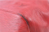 Authentic Louis Vuitton Epi Petit Noe Shoulder Drawstring Bag M44107 Red J6014