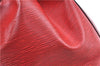 Authentic Louis Vuitton Epi Petit Noe Shoulder Drawstring Bag M44107 Red J6014