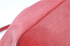 Authentic Louis Vuitton Epi Petit Noe Shoulder Drawstring Bag M44107 Red J6014