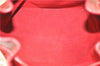 Authentic Louis Vuitton Epi Petit Noe Shoulder Drawstring Bag M44107 Red J6014