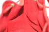 Authentic Louis Vuitton Epi Petit Noe Shoulder Drawstring Bag M44107 Red J6014