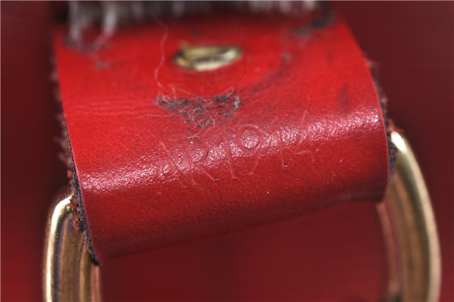 Authentic Louis Vuitton Epi Petit Noe Shoulder Drawstring Bag M44107 Red J6014