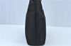 Authentic FENDI Shoulder Tote Bag Purse Nylon Leather Black J6027